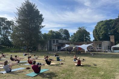 Yoga auf dem Schlossberg Gadebusch